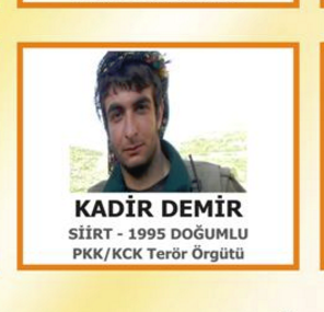 İşte aranan Siirtli teröristler!	