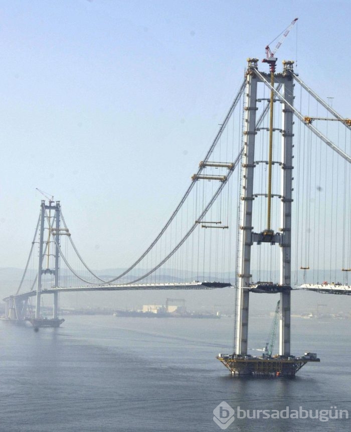İzmit Körfezi Köprüsü'nün bitmesine çok az kaldı