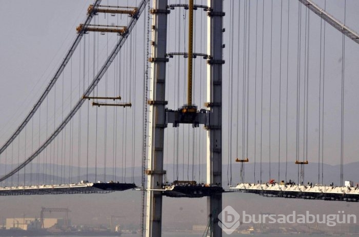İzmit Körfezi Köprüsü'nün bitmesine çok az kaldı
