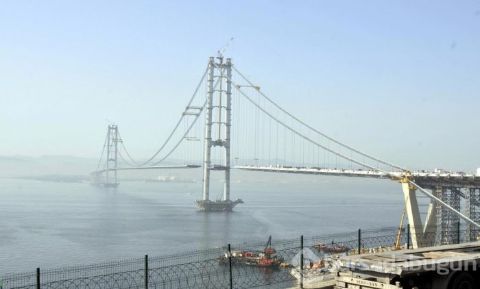 İzmit Körfezi Köprüsü'nün bitmesine çok az kaldı