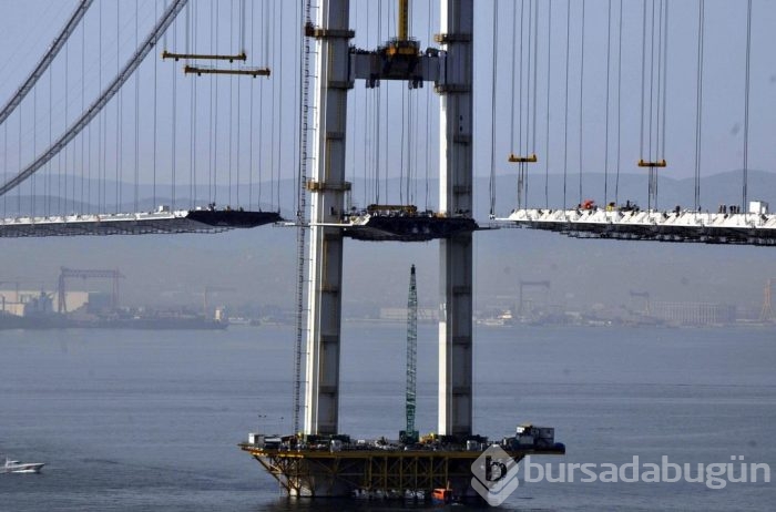 İzmit Körfezi Köprüsü'nün bitmesine çok az kaldı