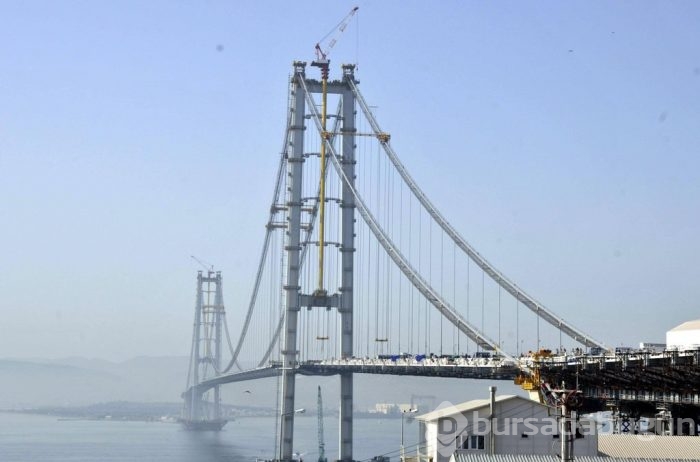İzmit Körfezi Köprüsü'nün bitmesine çok az kaldı