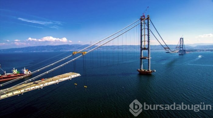 İzmit Körfezi Köprüsü'nün bitmesine çok az kaldı