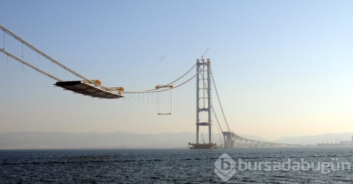 İzmit Körfezi Köprüsü'nün bitmesine çok az kaldı