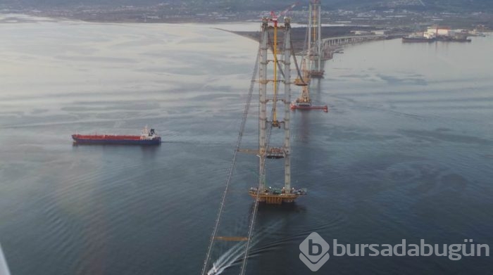 İzmit Körfezi Köprüsü'nün bitmesine çok az kaldı