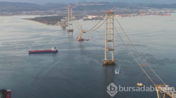 İzmit Körfezi Köprüsü'nün bitmesine çok az kaldı
