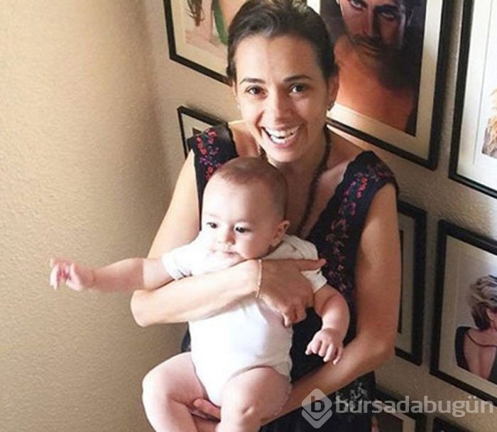 Özgü Namal'ın oğlu Nefes büyüdü
