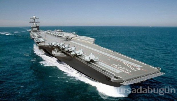 ABD'nin 13 milyar dolarlık yeni uçak gemisi

