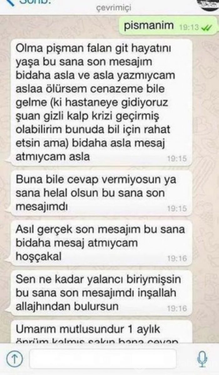 Fenomen hale gelmiş whatsapp diyalogları
