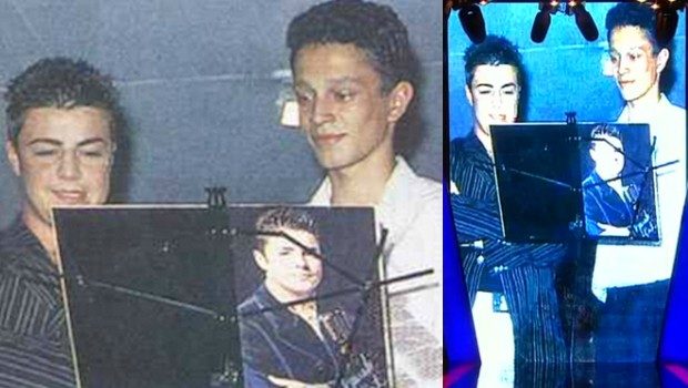 Burak Kut ve Murat Boz yıllar önce aynı karede