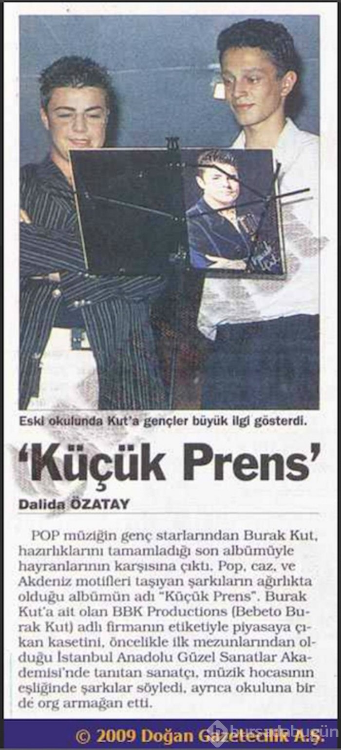 Burak Kut ve Murat Boz yıllar önce aynı karede