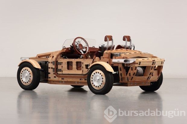 Ahşaptan otomobil Toyota Setsuna

