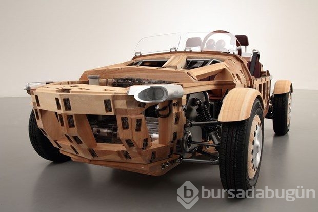 Ahşaptan otomobil Toyota Setsuna
