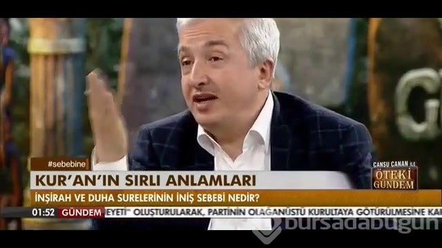 Güzel sunucu ilahiyatçı konuğunun söylediklerine hüngür hüngür ağladı