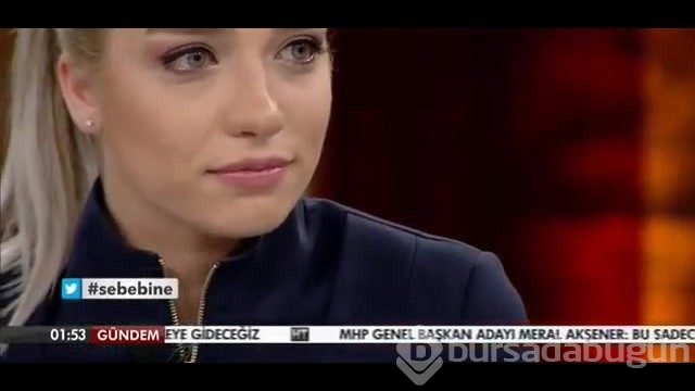 Güzel sunucu ilahiyatçı konuğunun söylediklerine hüngür hüngür ağladı