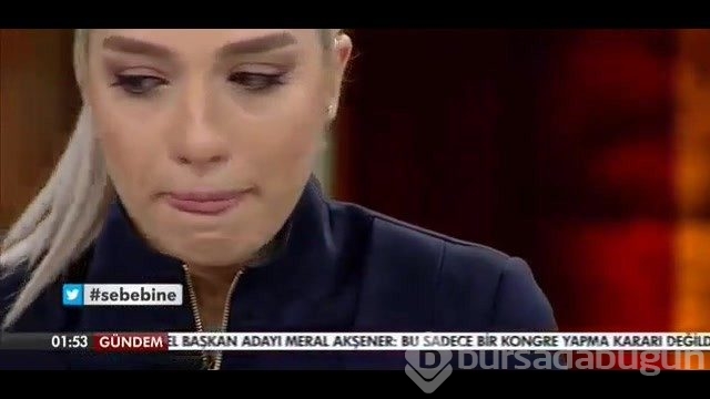 Güzel sunucu ilahiyatçı konuğunun söylediklerine hüngür hüngür ağladı
