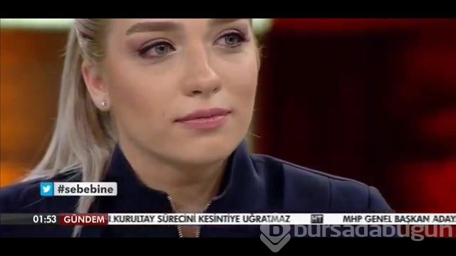 Güzel sunucu ilahiyatçı konuğunun söylediklerine hüngür hüngür ağladı