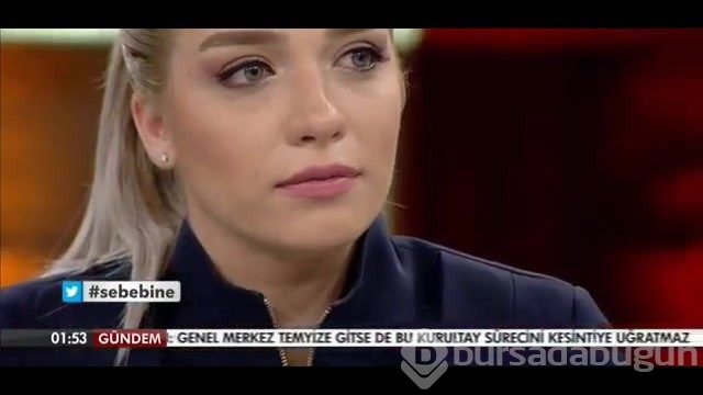 Güzel sunucu ilahiyatçı konuğunun söylediklerine hüngür hüngür ağladı