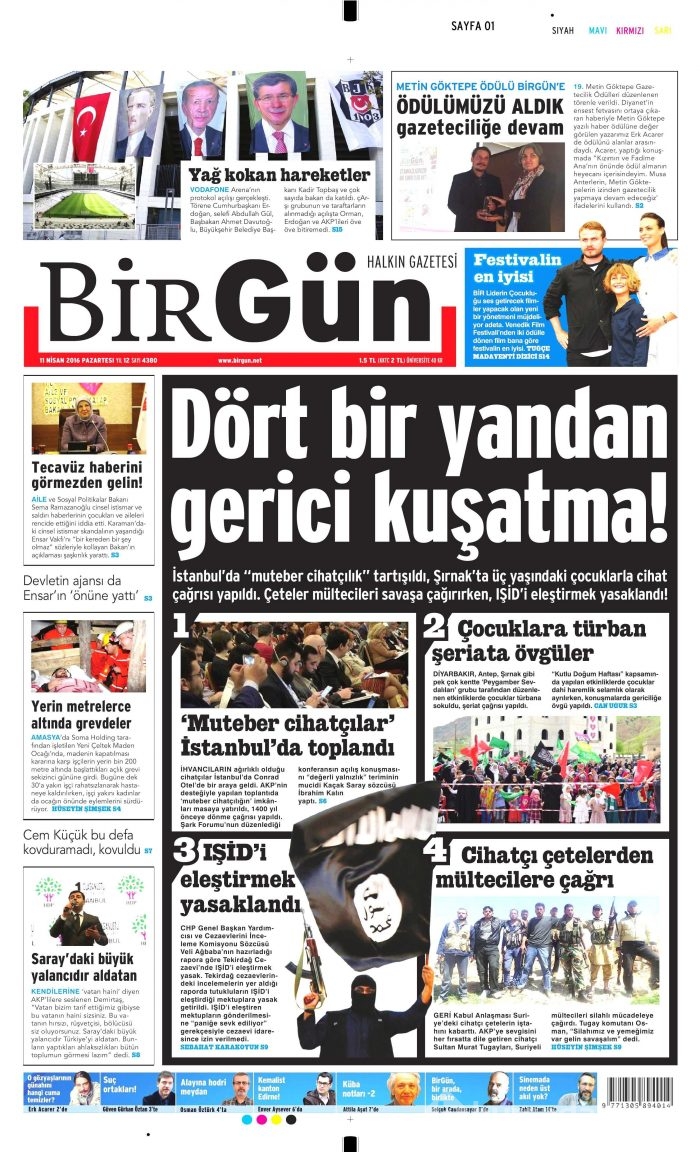 11 Nisan gazete manşetleri