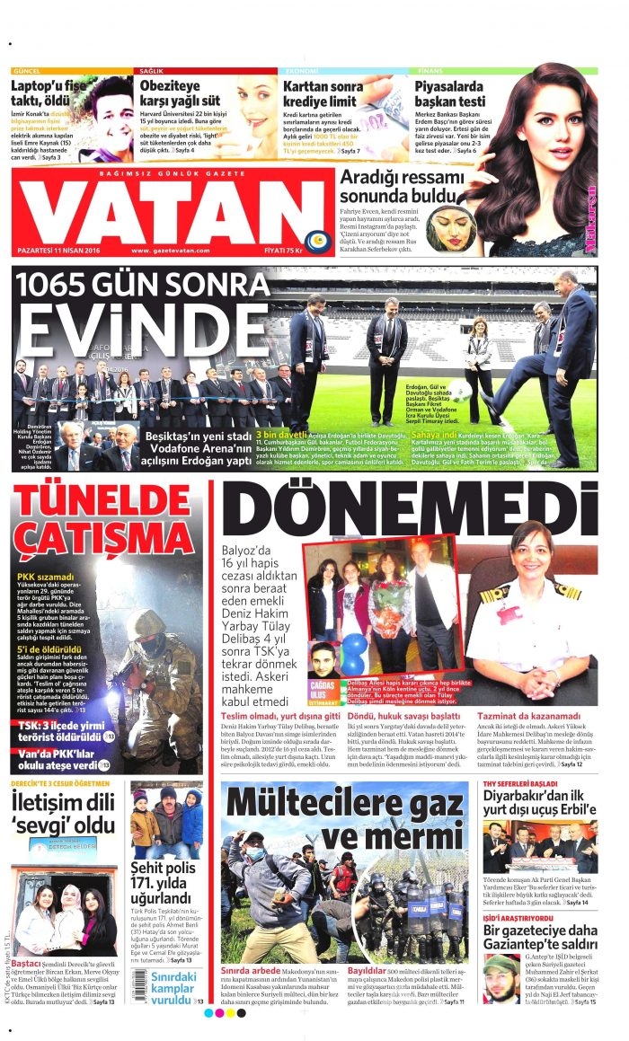 11 Nisan gazete manşetleri