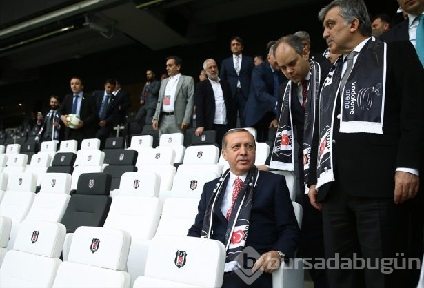 Erdoğan, Gül, Davutoğlu sahaya indi