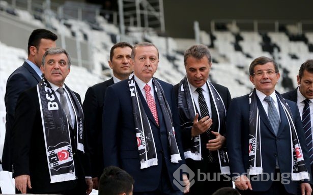 Erdoğan, Gül, Davutoğlu sahaya indi