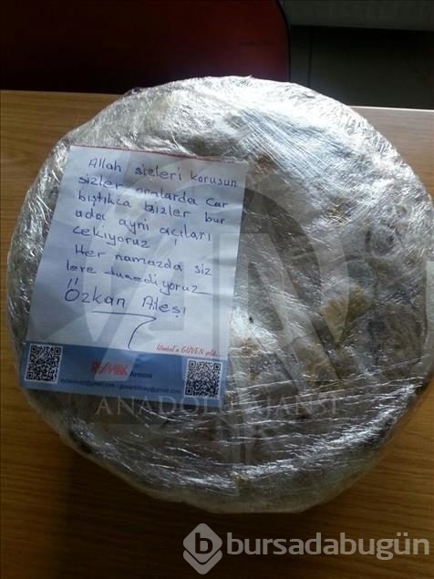 Güvenlik güçlerine duygu dolu destek mektupları