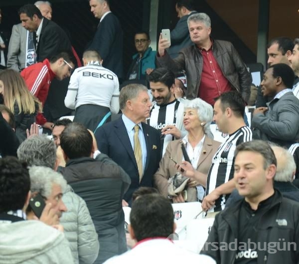 Beşiktaş-Bursaspor maçından kareler...