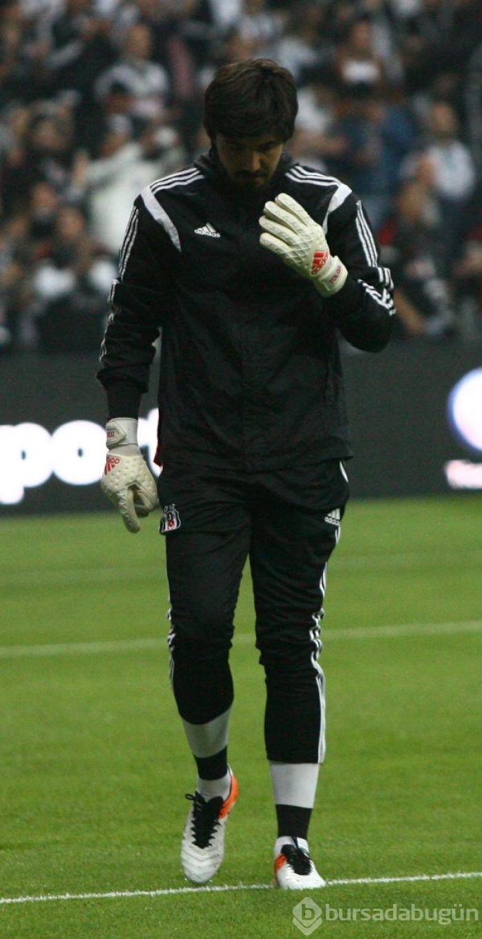Beşiktaş-Bursaspor maçından kareler...