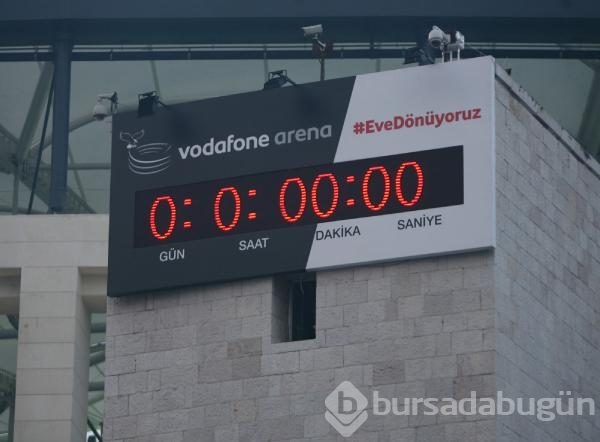 Beşiktaş-Bursaspor maçından kareler...