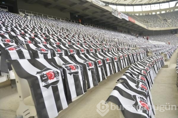 Beşiktaş-Bursaspor maçından kareler...