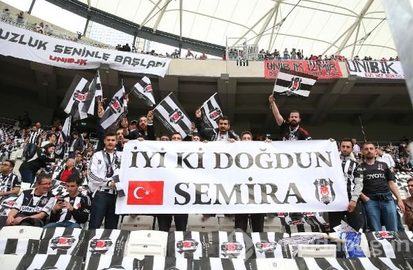 Beşiktaş-Bursaspor maçından kareler...