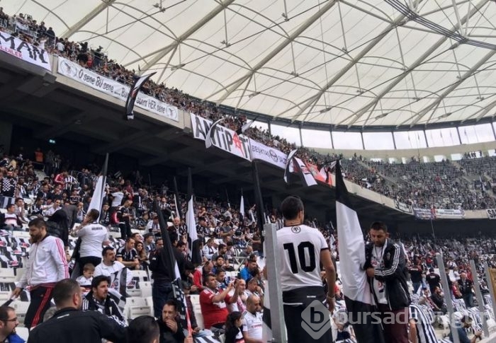 Beşiktaş-Bursaspor maçından kareler...
