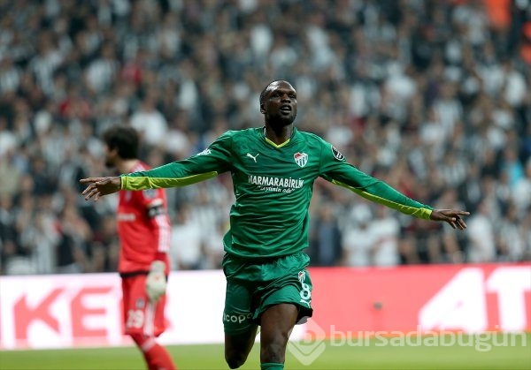 Beşiktaş-Bursaspor maçından kareler...