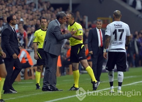 Beşiktaş-Bursaspor maçından kareler...