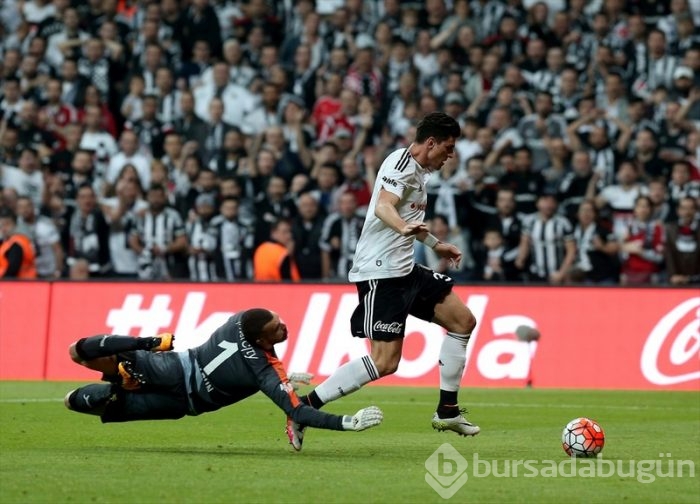 Beşiktaş-Bursaspor maçından kareler...