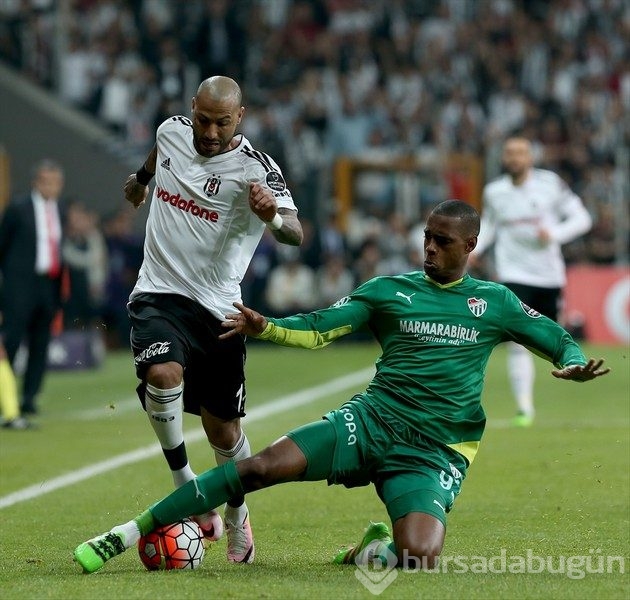 Beşiktaş-Bursaspor maçından kareler...