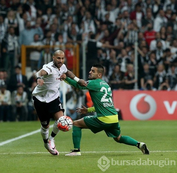 Beşiktaş-Bursaspor maçından kareler...