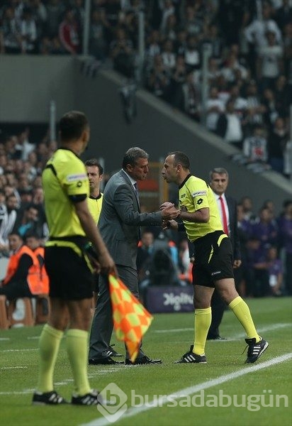 Beşiktaş-Bursaspor maçından kareler...