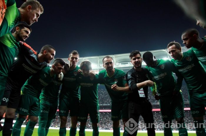 Beşiktaş-Bursaspor maçından kareler...
