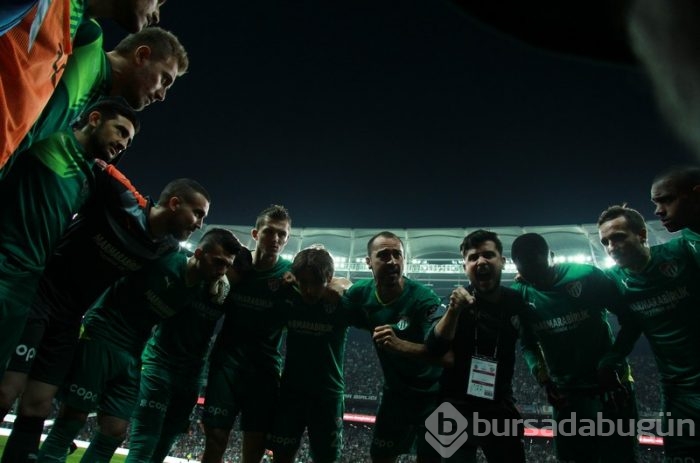 Beşiktaş-Bursaspor maçından kareler...