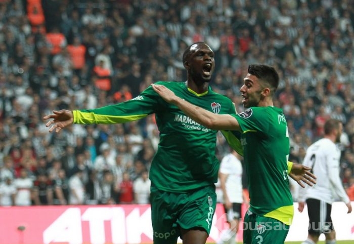 Beşiktaş-Bursaspor maçından kareler...