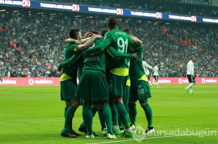 Beşiktaş-Bursaspor maçından kareler...