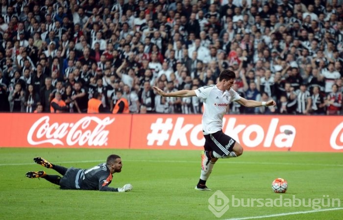 Beşiktaş-Bursaspor maçından kareler...