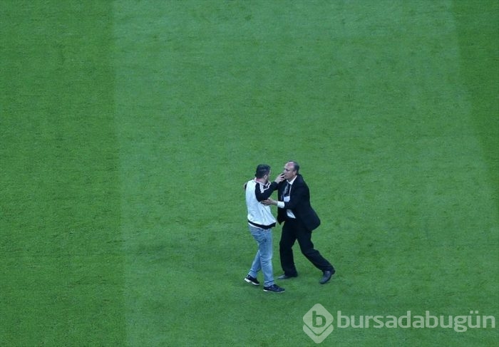 Beşiktaş-Bursaspor maçından kareler...