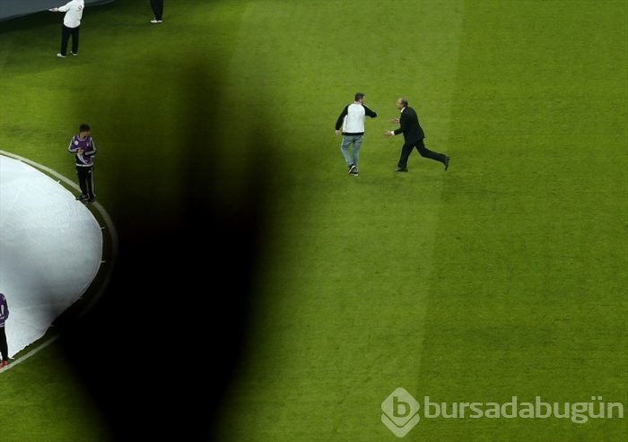 Beşiktaş-Bursaspor maçından kareler...