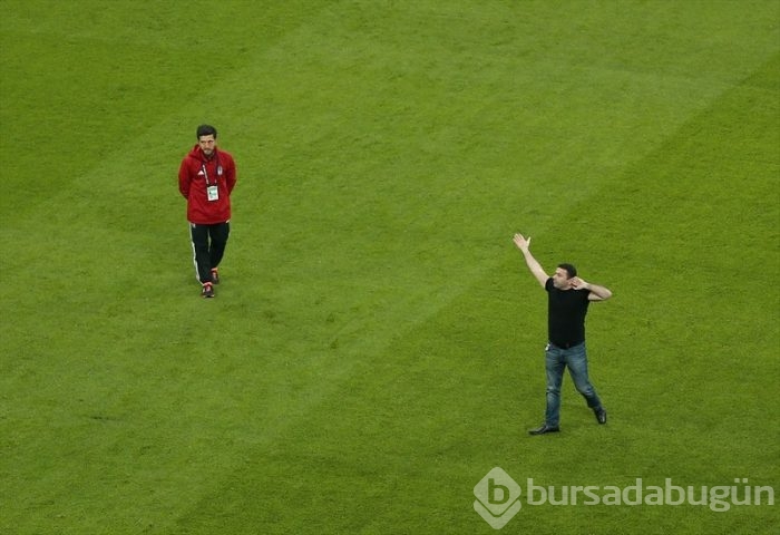 Beşiktaş-Bursaspor maçından kareler...