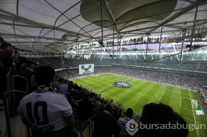 Beşiktaş-Bursaspor maçından kareler...