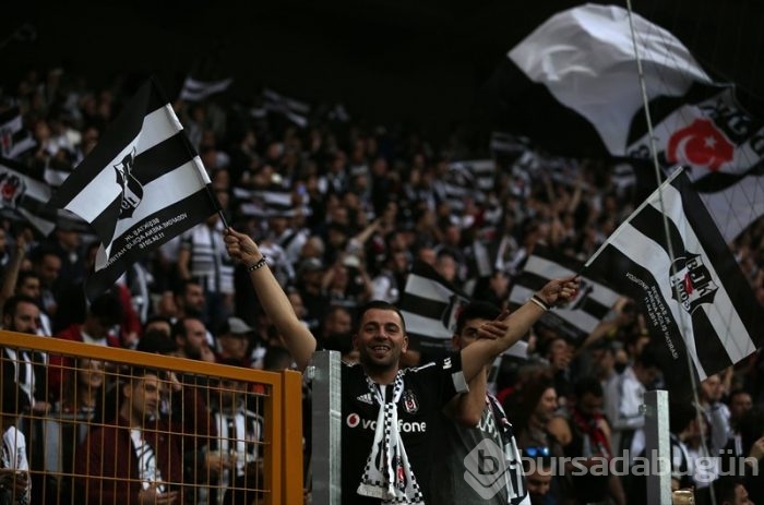 Beşiktaş-Bursaspor maçından kareler...