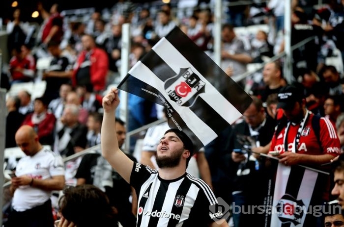 Beşiktaş-Bursaspor maçından kareler...